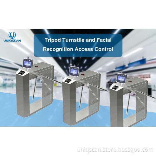 IR Temp Facial Recognition Access Control System